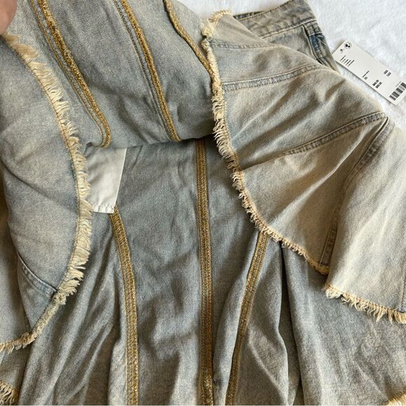 BDG Denim Medi Skirt NWT Size XS - Picture 9 of 12